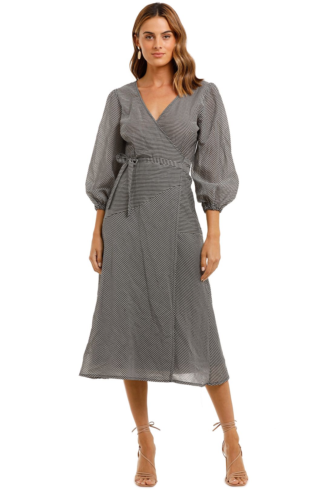 jillian boustred wrap dress