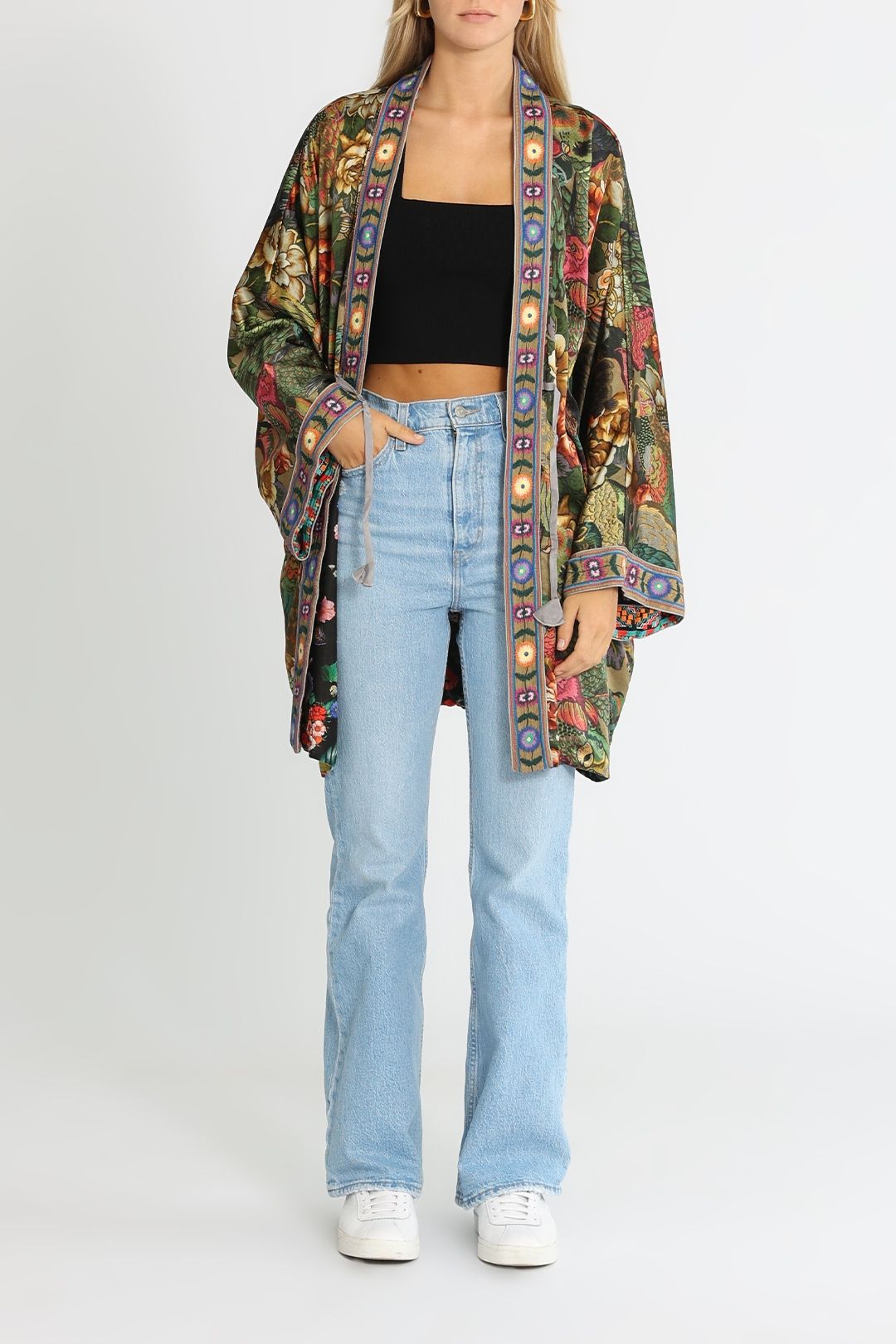 Johnny Was Parrot Talullah Jacket Reversible