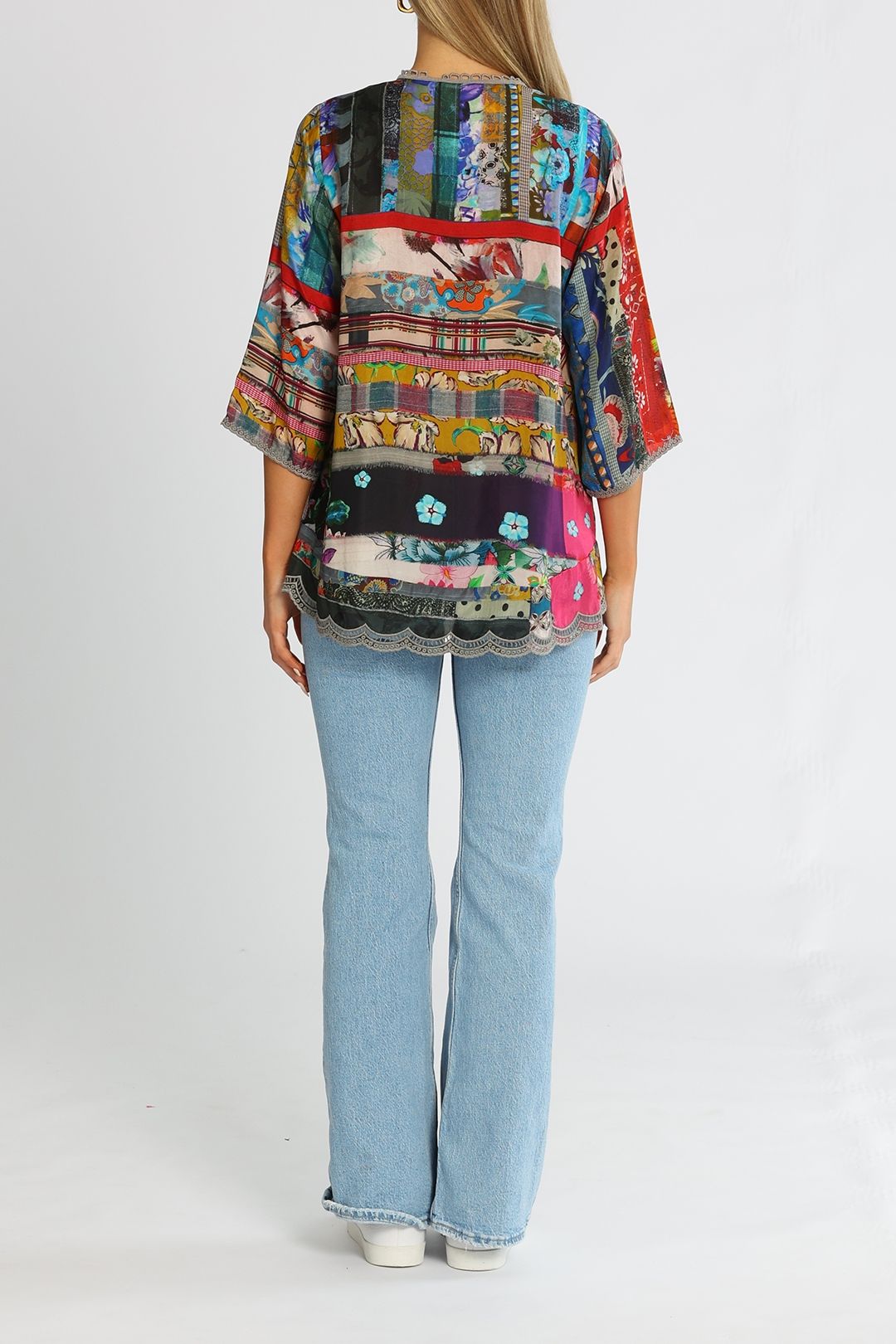 Johnny Was Sonnet Leonora Tunic Multi Relaxed Fit
