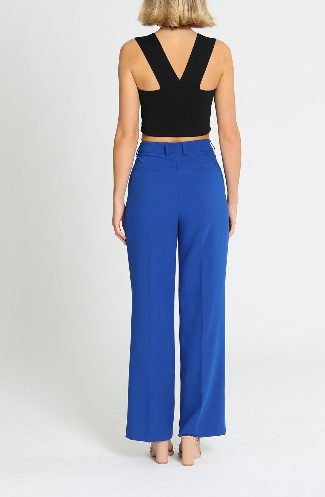 Joie Royal Blue Trousers High Rise