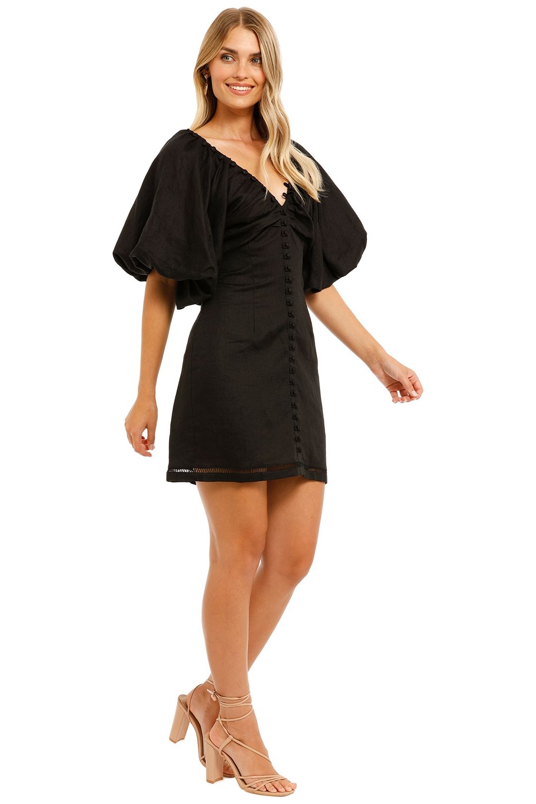 Joslin Brienne Mini Dress Black Mini Length
