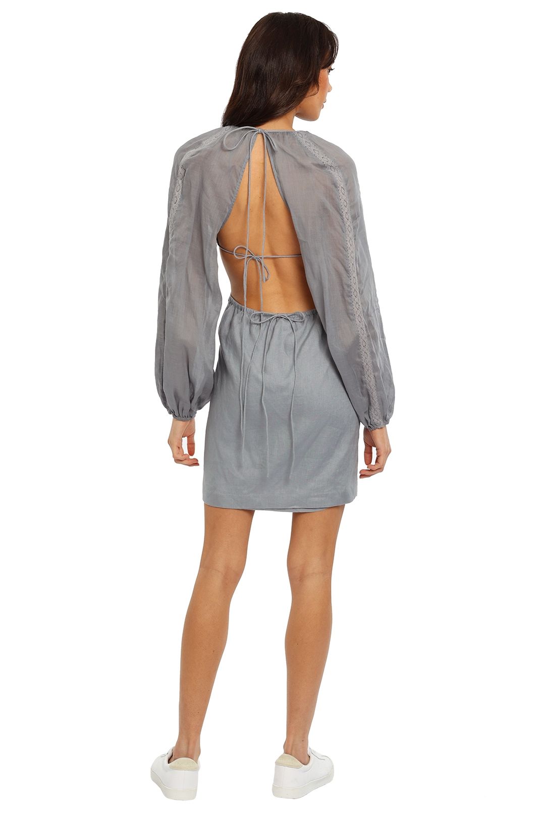 Joslin Francis Linen Ramie Mini cutout