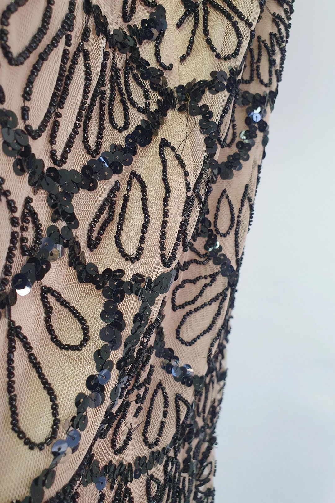 Buy Beaded Strapless Dress Juliette GlamCorner