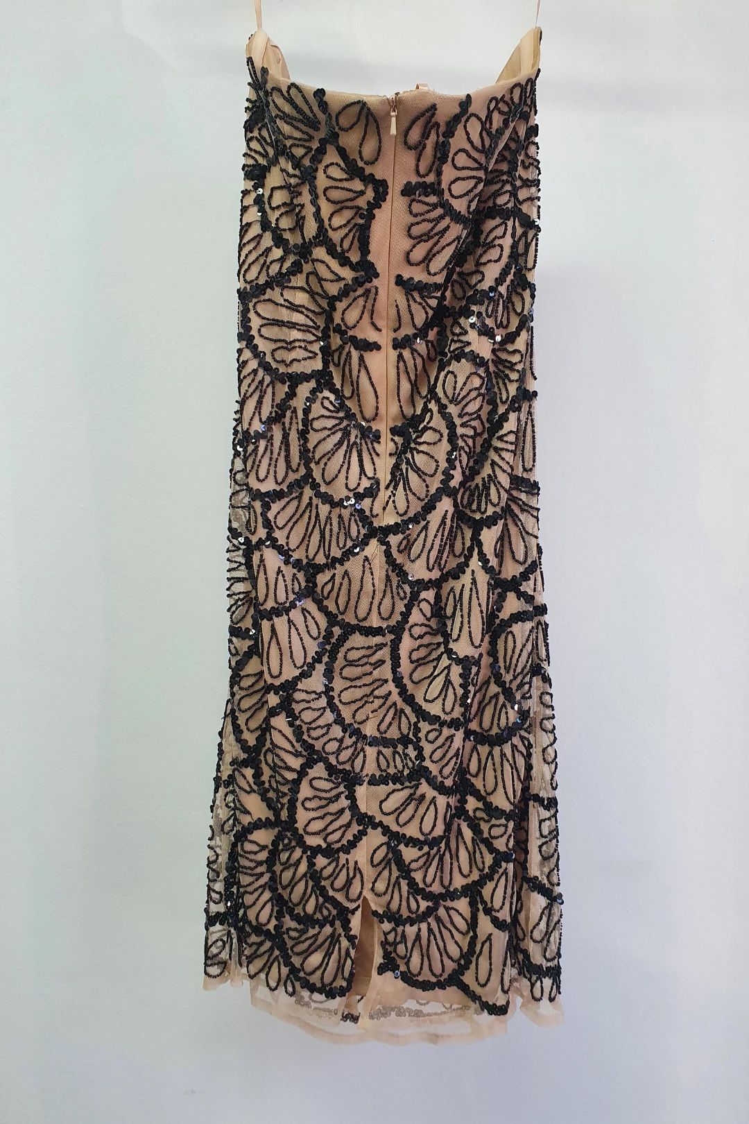 Buy Beaded Strapless Dress Juliette GlamCorner