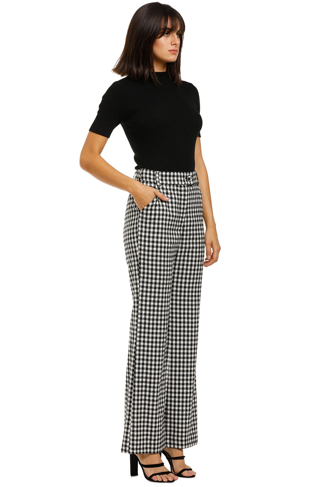 Kate-Sylvester-Josephina-Trousers-Gingham-Side