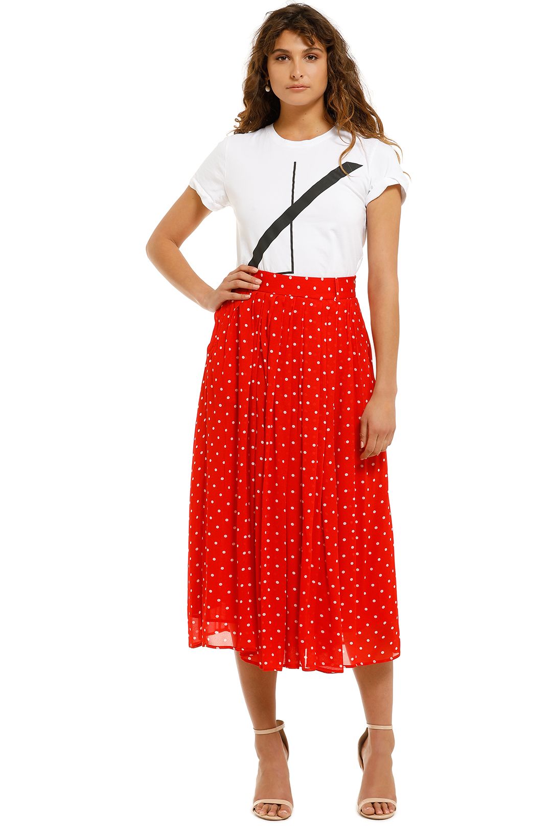 Kate-Sylvester-Martha-Skirt-Red-Front