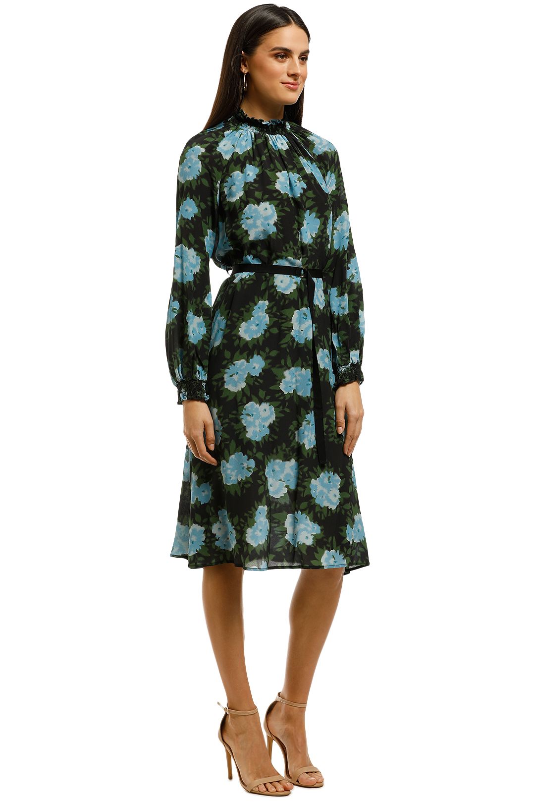 Kate-Sylvester-Rosalee-Dress-Blue-Side