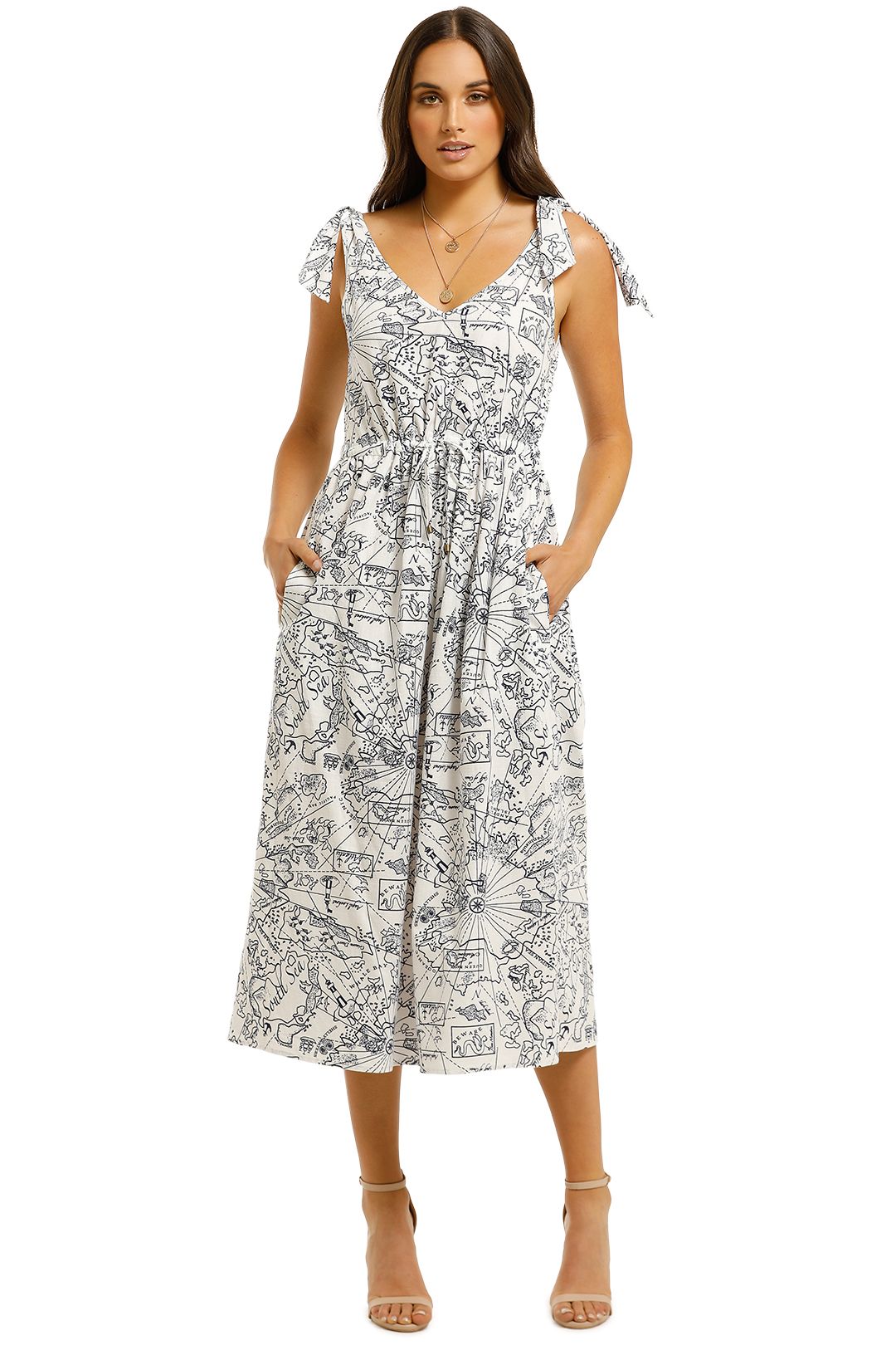 Image of Kate Sylvester - South Seas Sundress - White