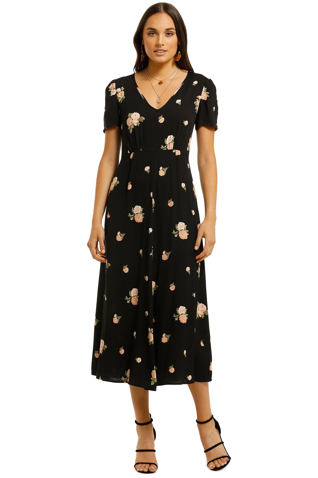 Kate-Sylvester-Summer-Dress-Black-Front