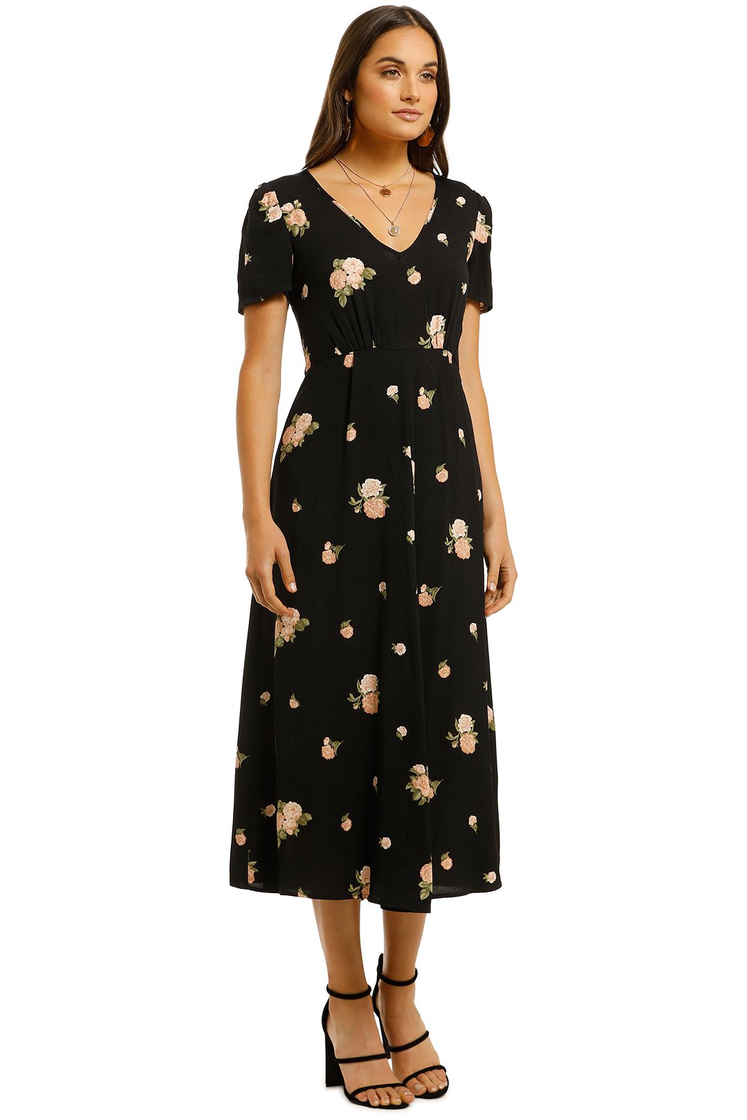 Kate-Sylvester-Summer-Dress-Black-Side