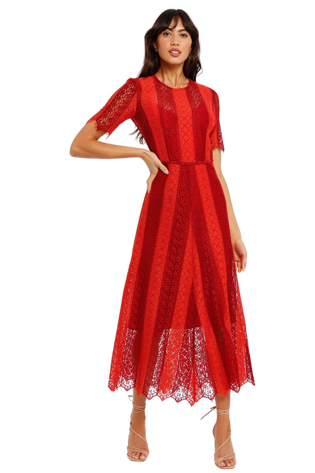 Kate Sylvester Lyra Dress red 