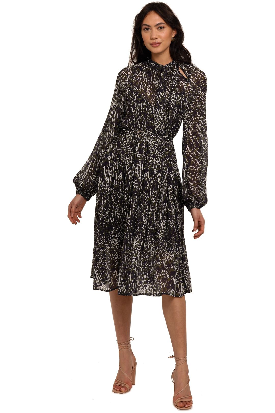 Kate Sylvester Shirley Printed Dress abstract