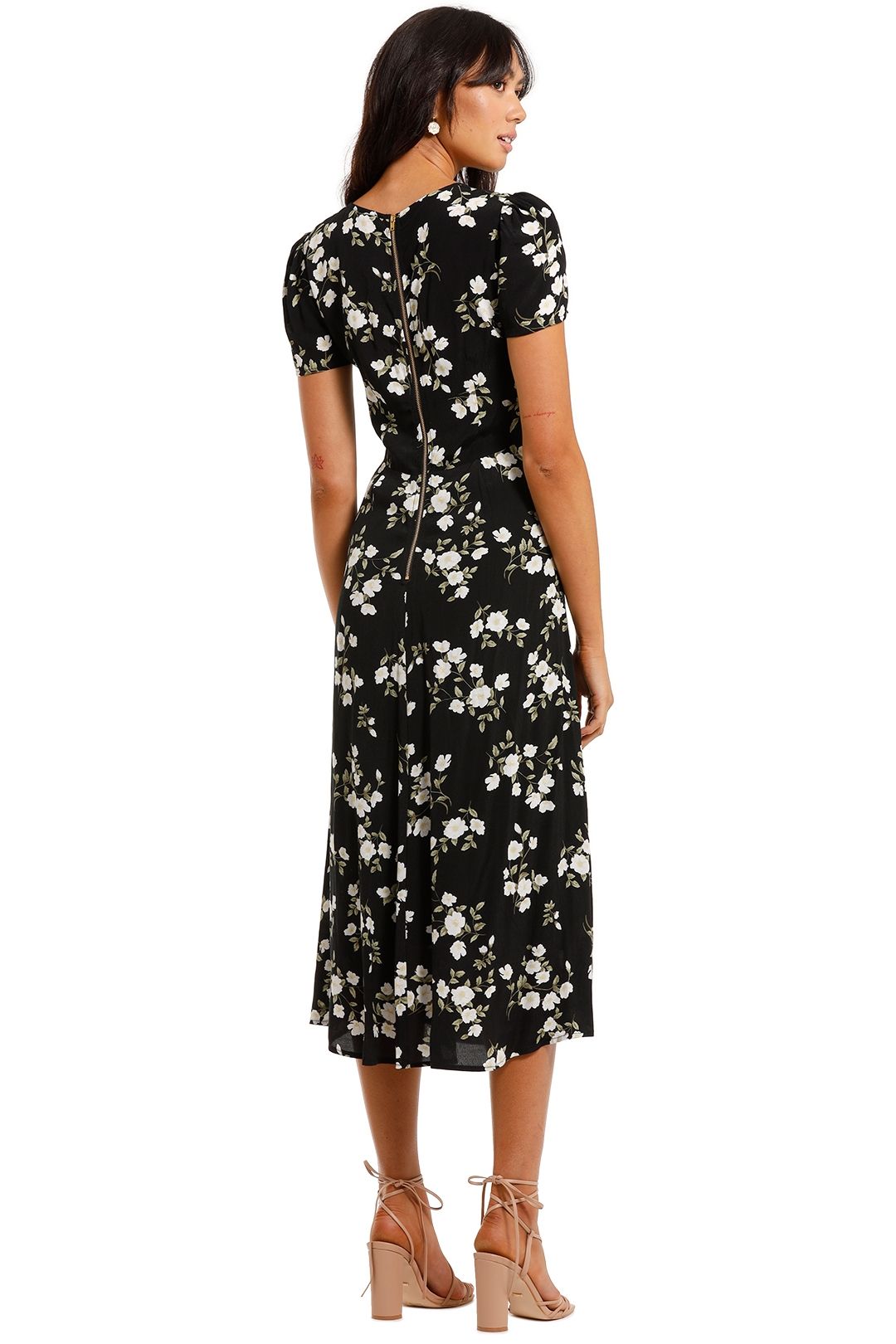 Hire Summer Floral Dress Kate Sylvester GlamCorner