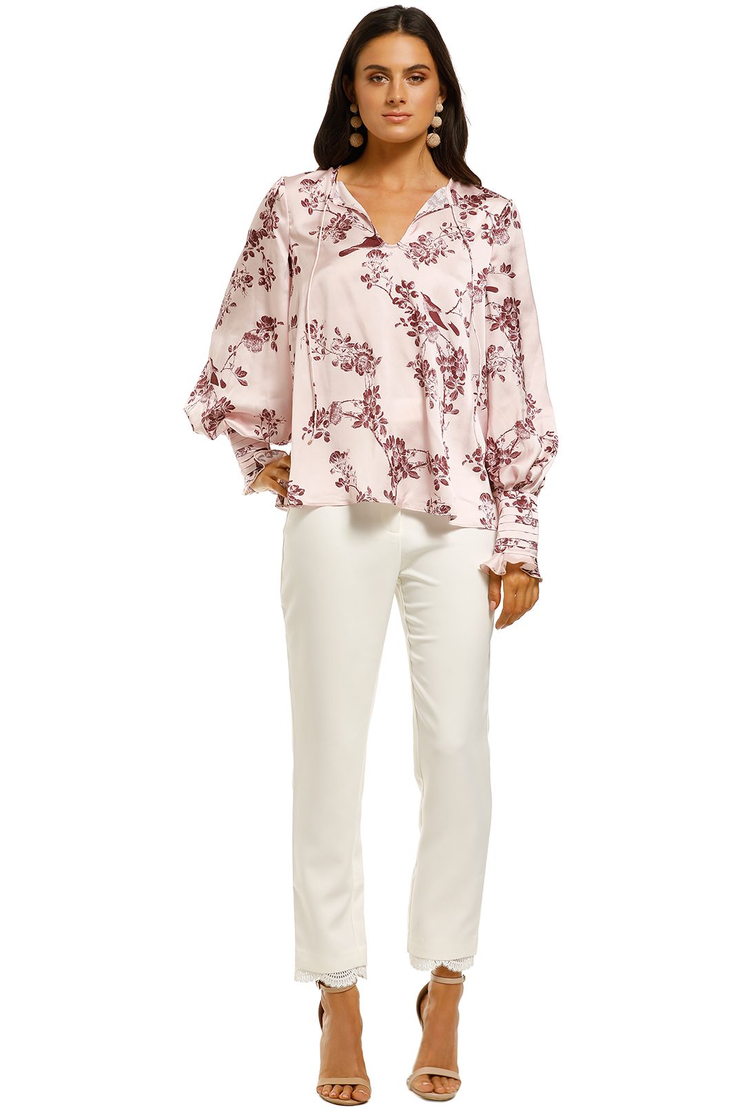 Keepsake-The-Label-Belle-LS-Top-Pink-Sparrow-Floral-Front