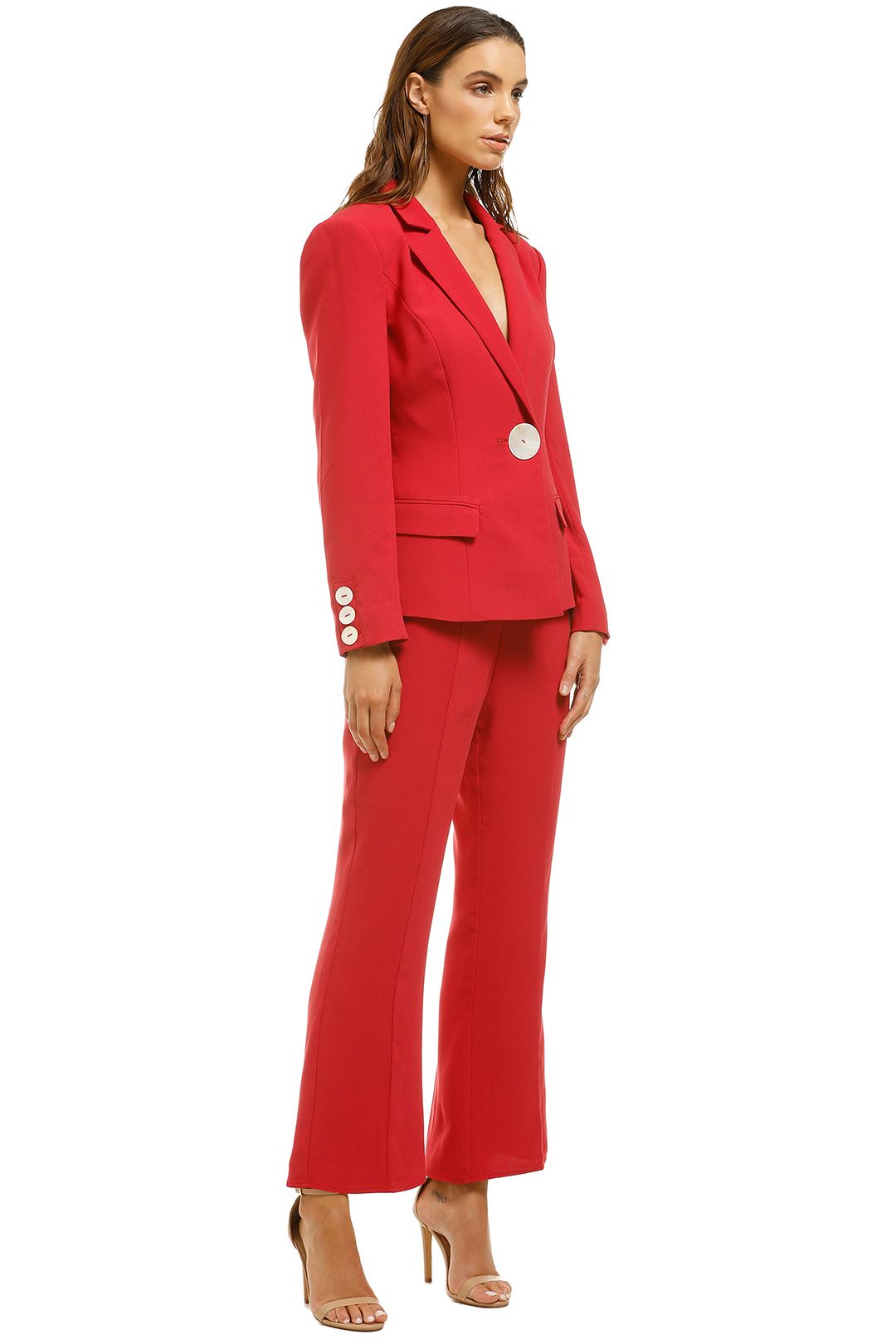 Keepsake-The-Label-Estate-Blazer-Scarlet-Side