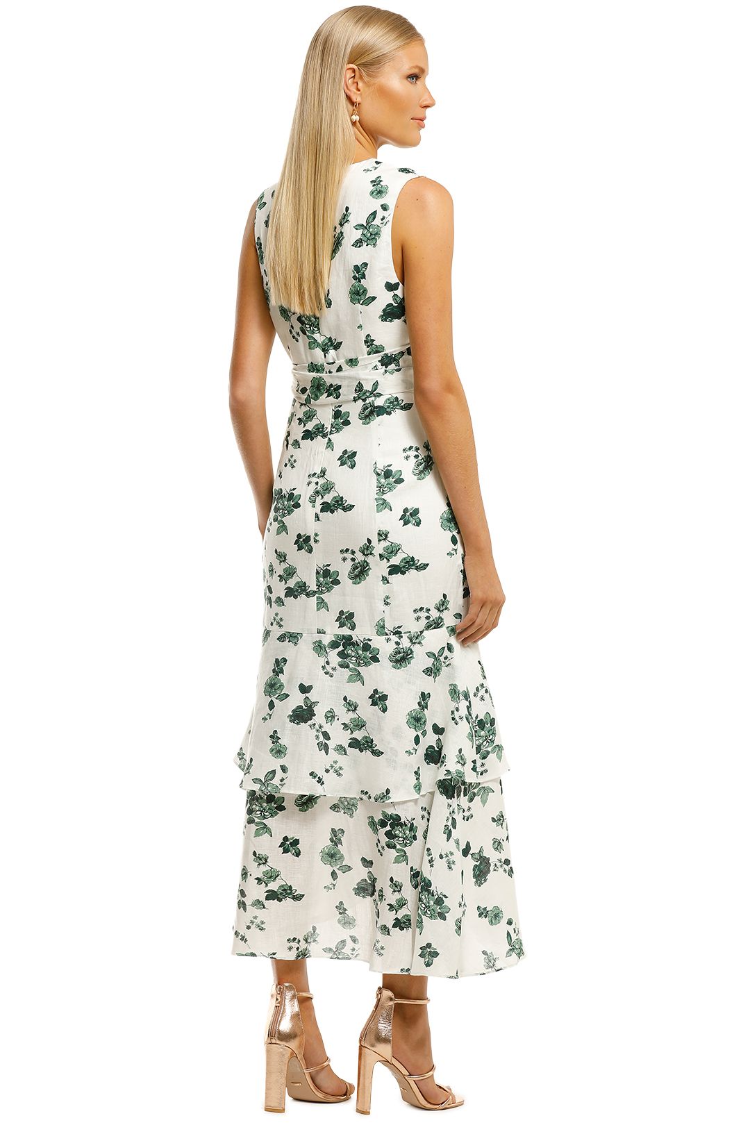 Keepsake-the-Label-Fallen-Dress-Ivory-with-Jade-Floral-Back