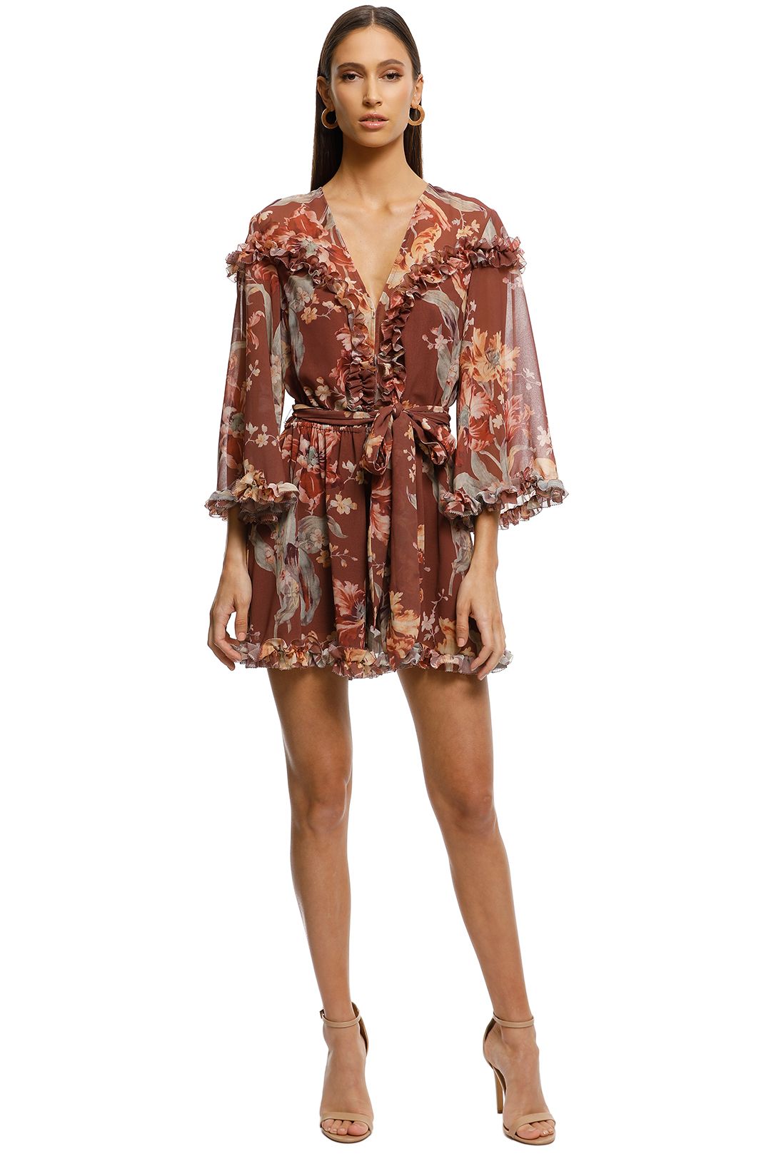 Keepsake-the-Label-Unravel-Playsuit-Chocolate-Lily-Front