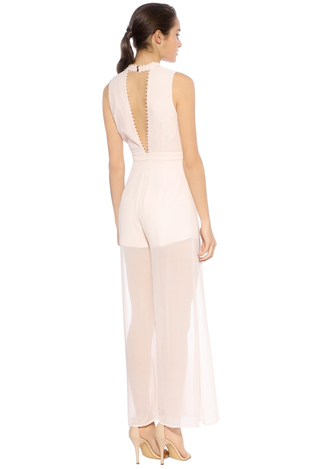 Keepsake The Label - Come Around Jumpsuit Shell - Pink - Back