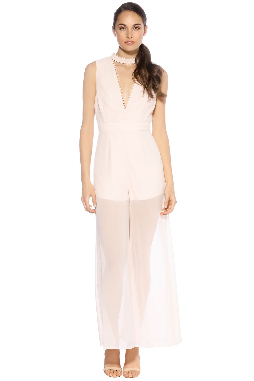Keepsake The Label - Come Around Jumpsuit Shell - Pink - Front