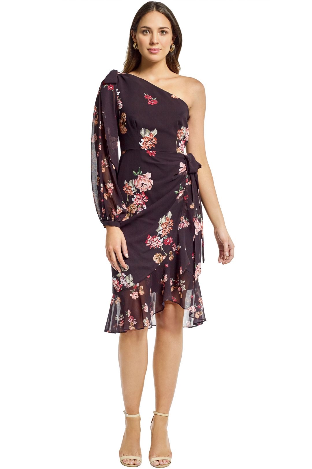 Keepsake the Label - Evolve Dress - Black Floral - Front