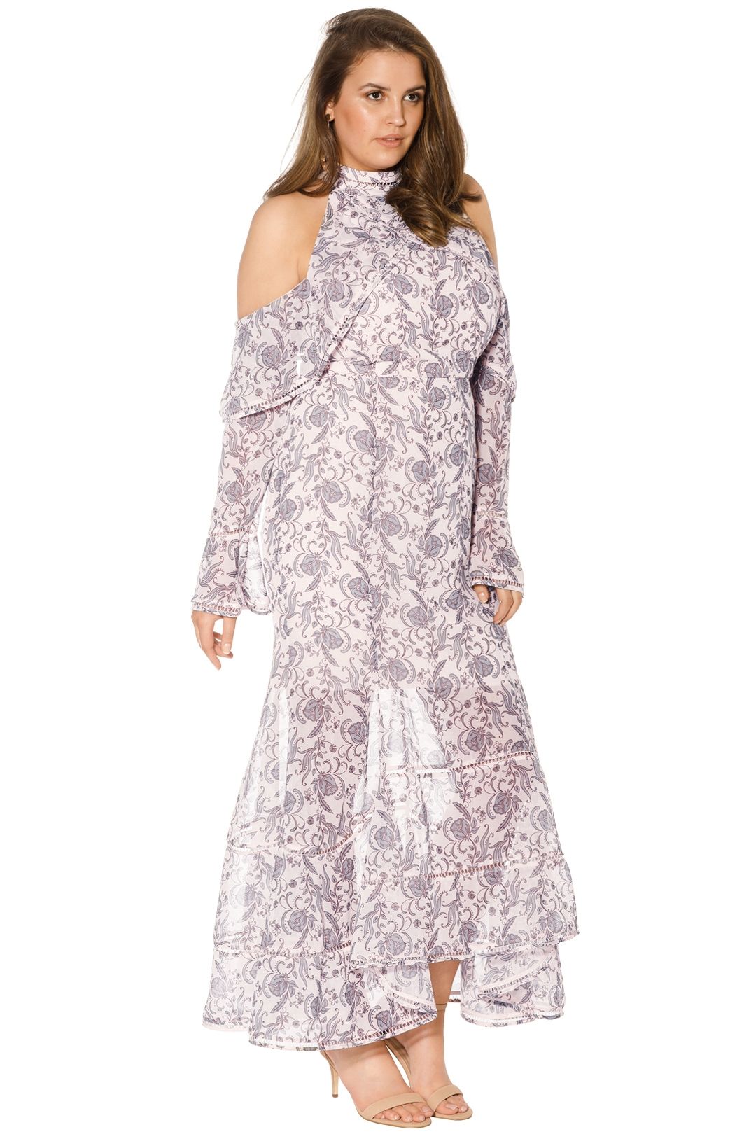 Keepsake the Label - Lovers Holiday Gown - Wallpaper Floral - Side 
