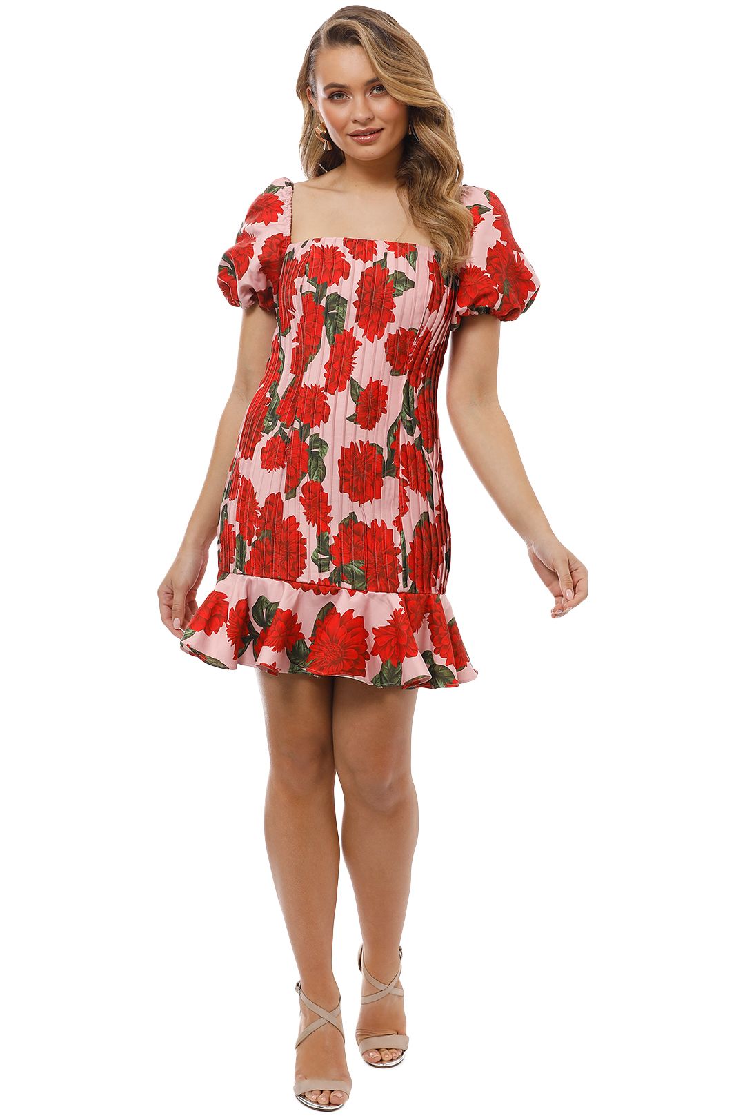 Keepsake the Label - Step Aside Mini Dress - Blush Dahlia - Front