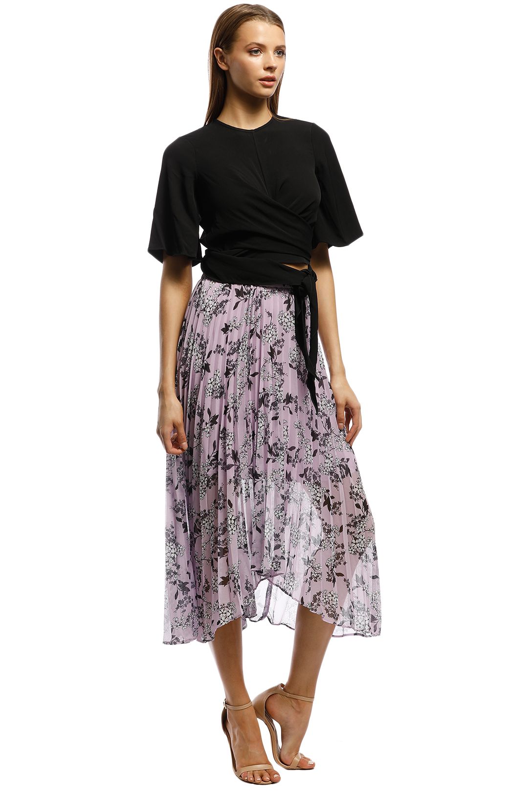Keepsake The Label - Unique Skirt - Lilac Floral - Side