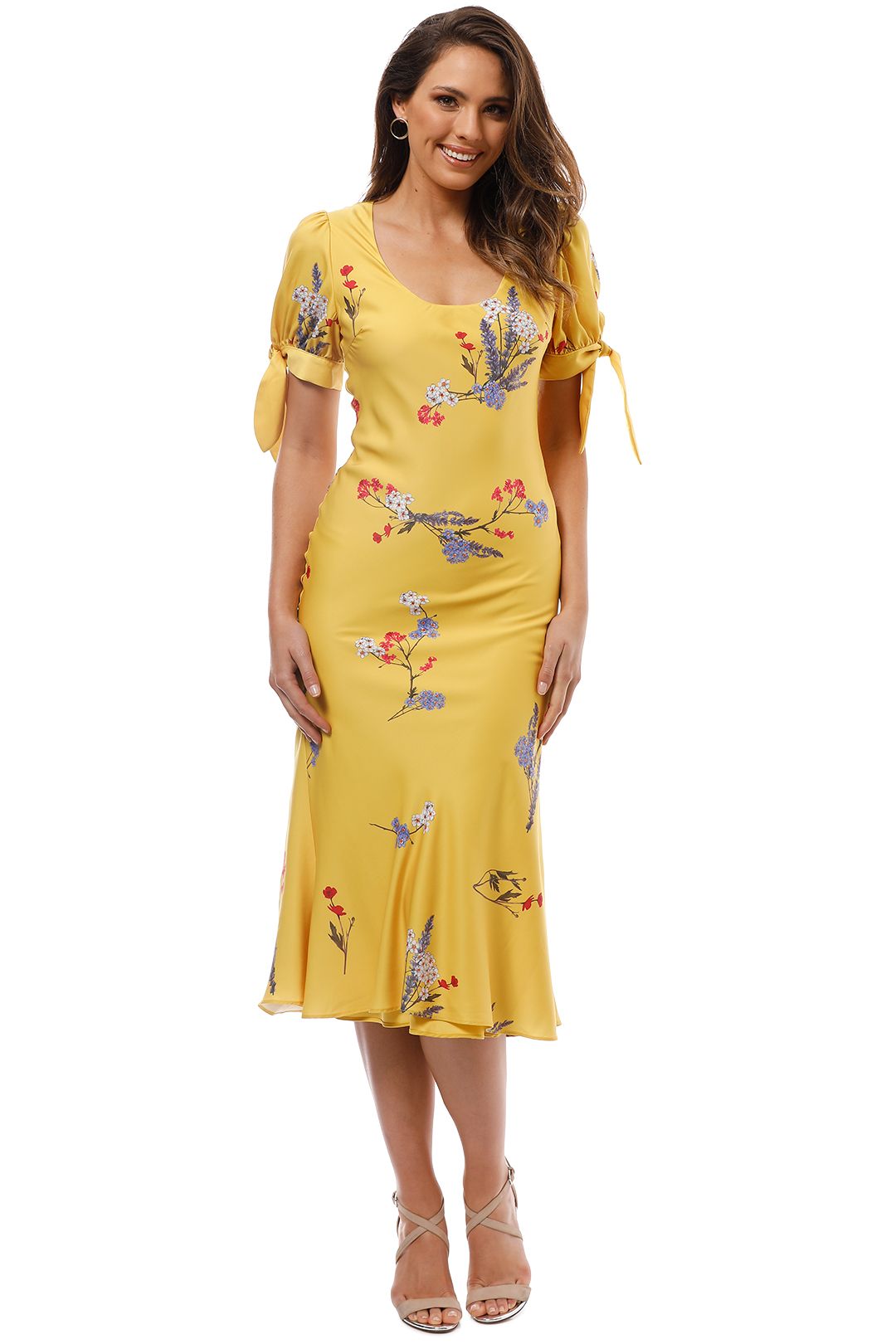 Keepsake the Label - Hurricane Slip Dress - Yellow - Front 