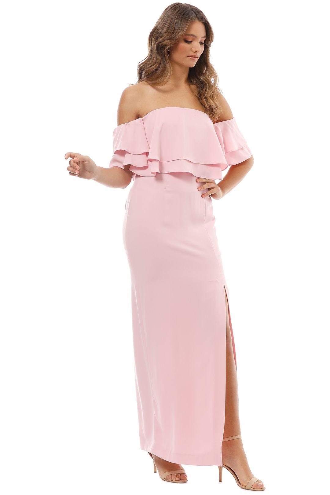 Keepsake the Label - Two Fold Gown - Blush Pink - Side