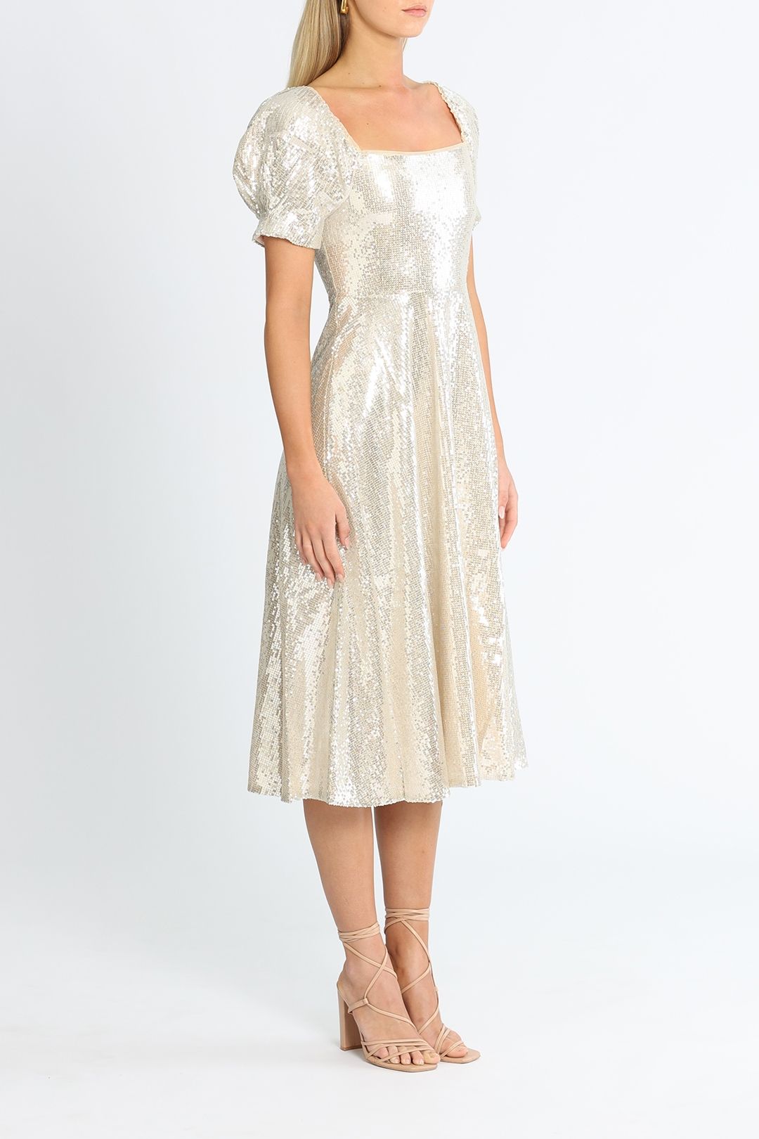 Kimberley Anne Coastlines Sequined Midi Dress