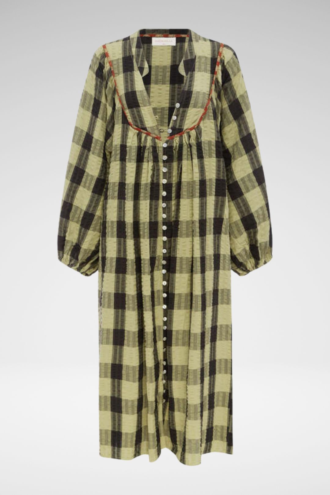 Kinga Csilla - Ananya Check Fez Dress