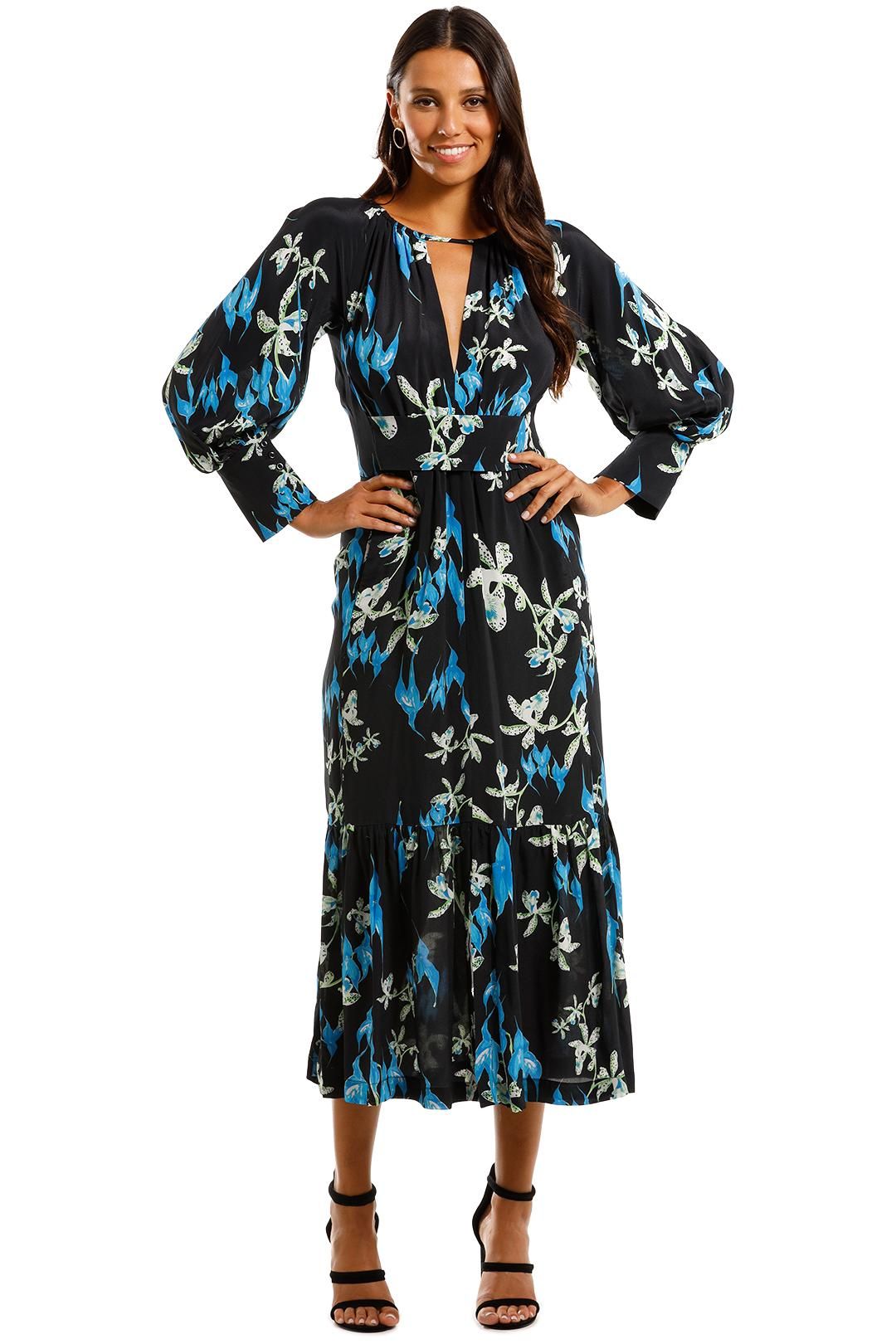 Restoration Blue Midi Dress | KITX 