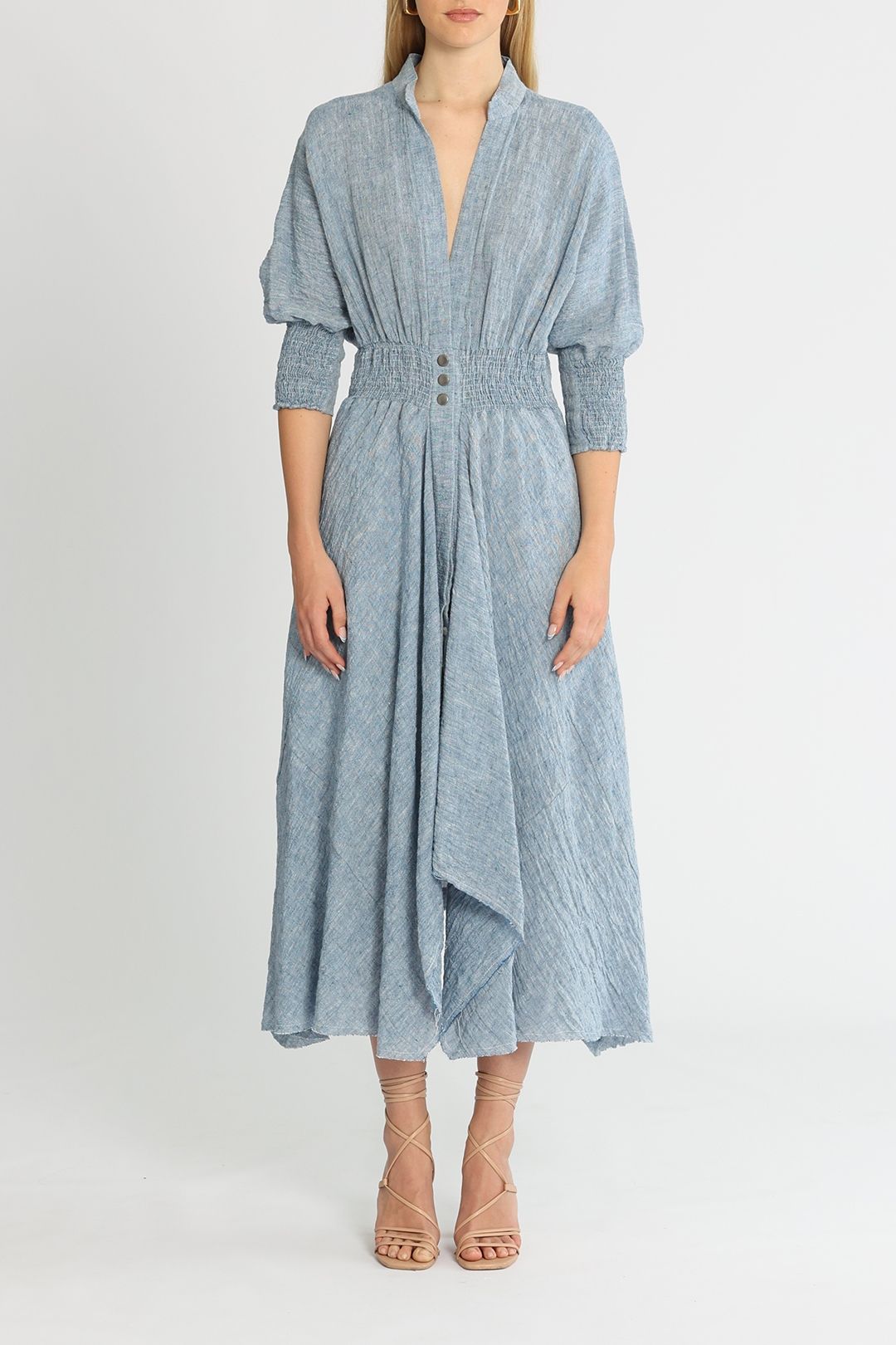 Kitx Shirt Dress Blue 