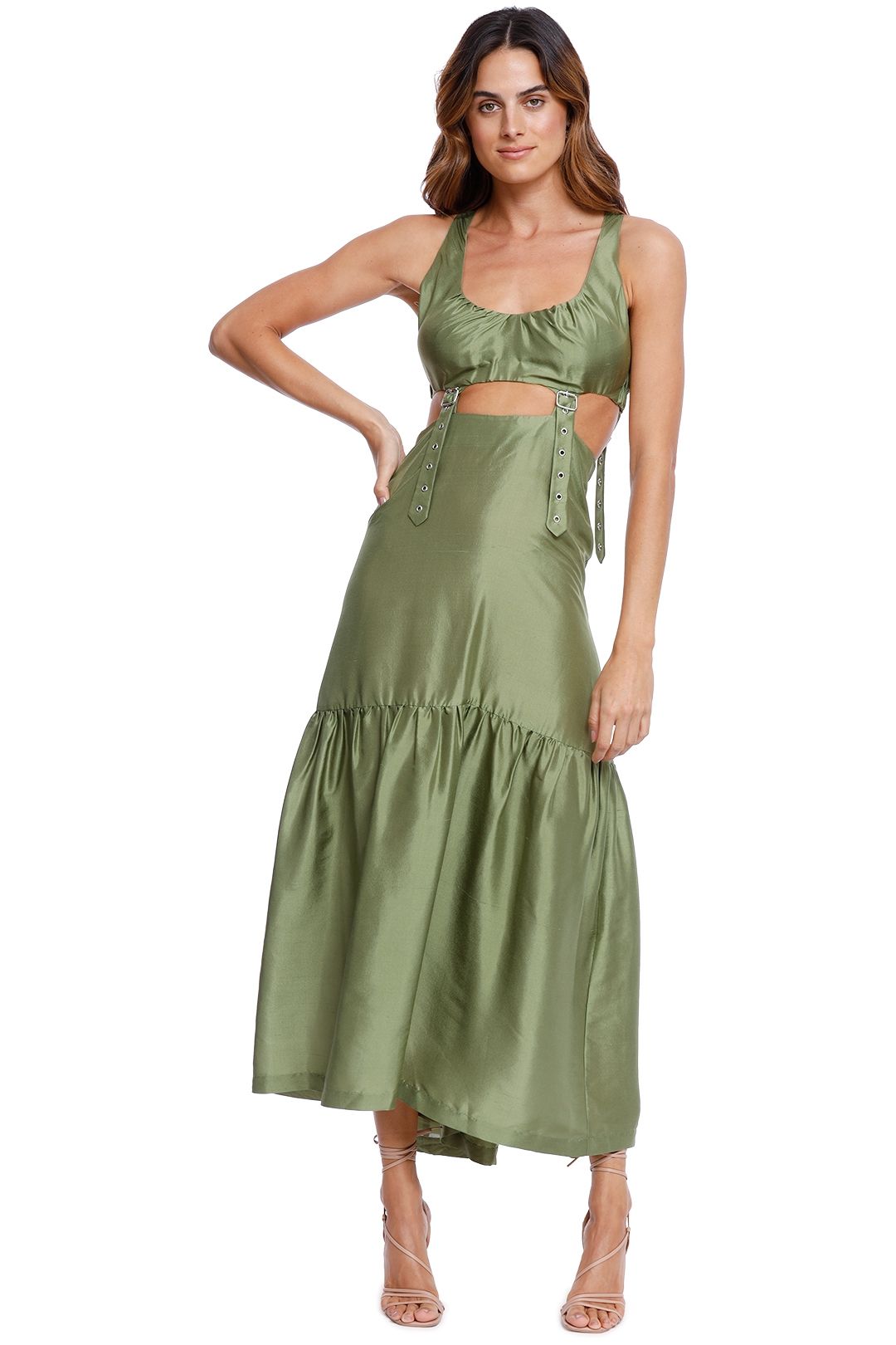 KITX Silk Suspended Cutout Dress Green Cocktail Size 10 AU RRP 595 WITH DEFECTS | eBay UK KITX Silk Suspended Cutout Dress Green Cocktail Size 10 AU RRP 595 WITH DEFECTS | eBay UK