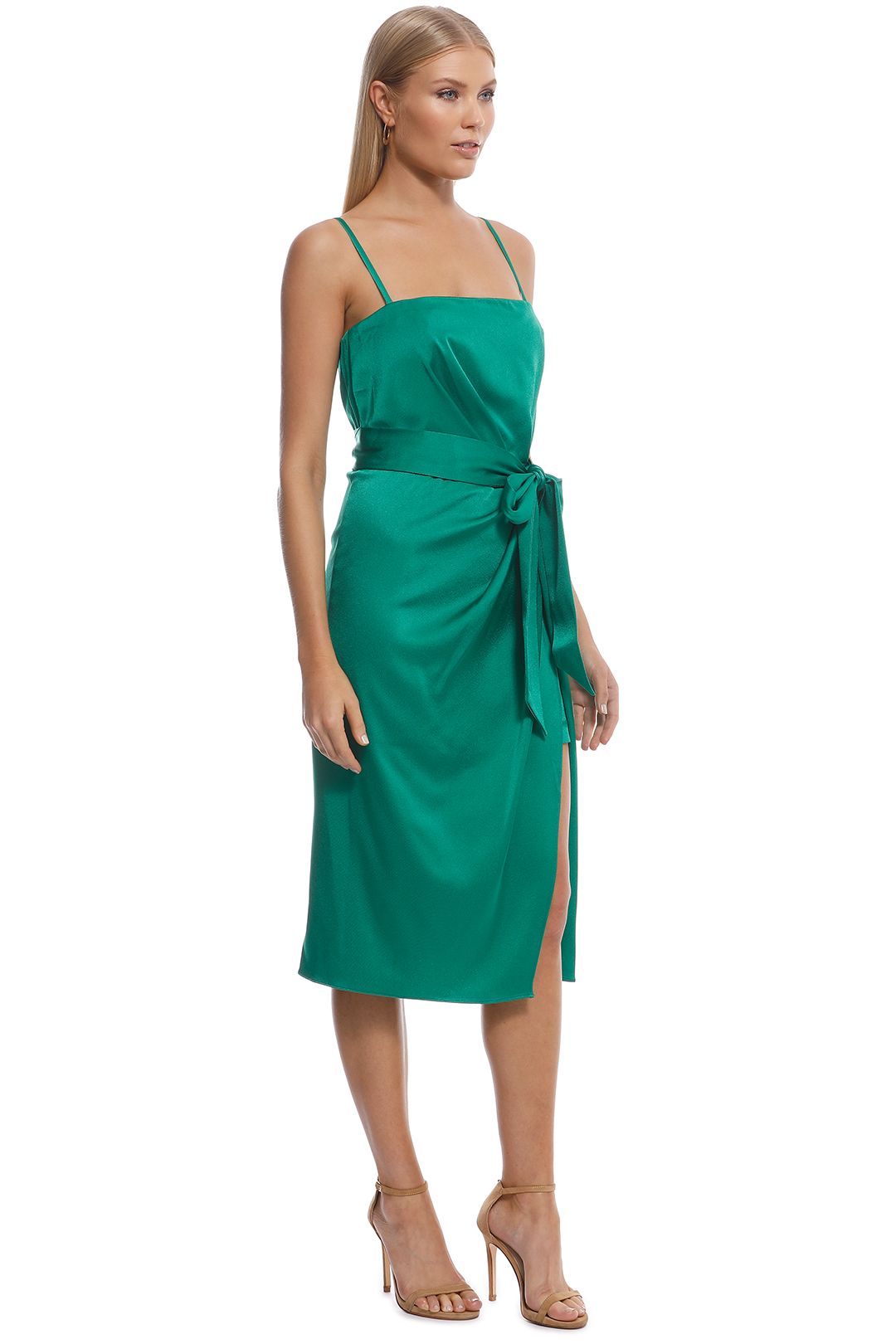 Kookai - Toni Dress - Emerald - Side