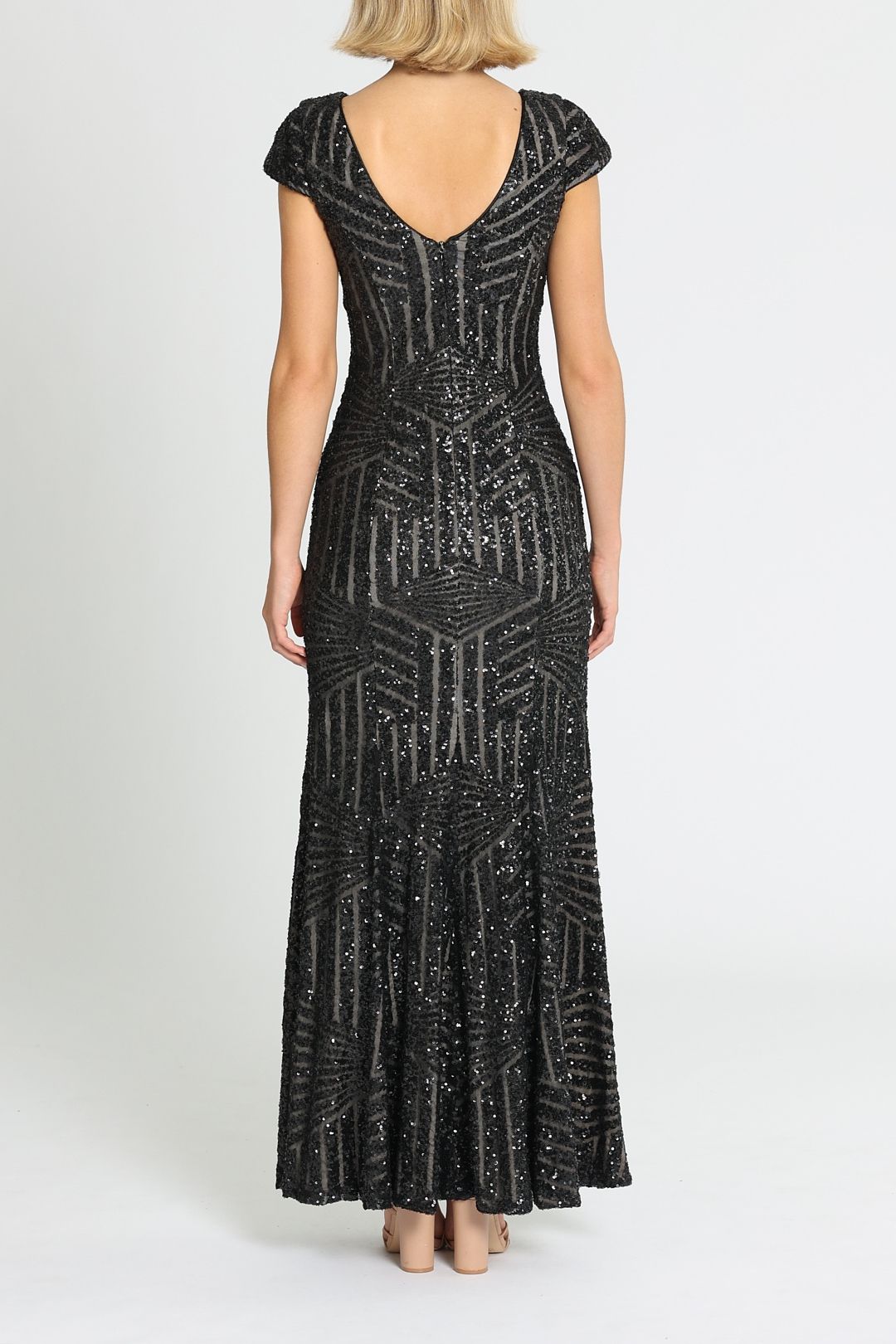 L'Amour Karla Sequin Gown Bodycon