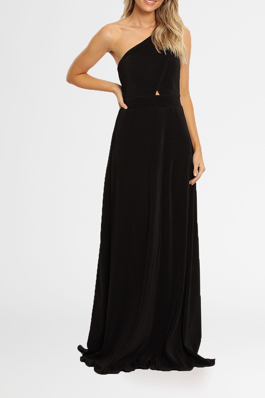 Dior Dream Long Dress Black Silk Crepe  DIOR AT