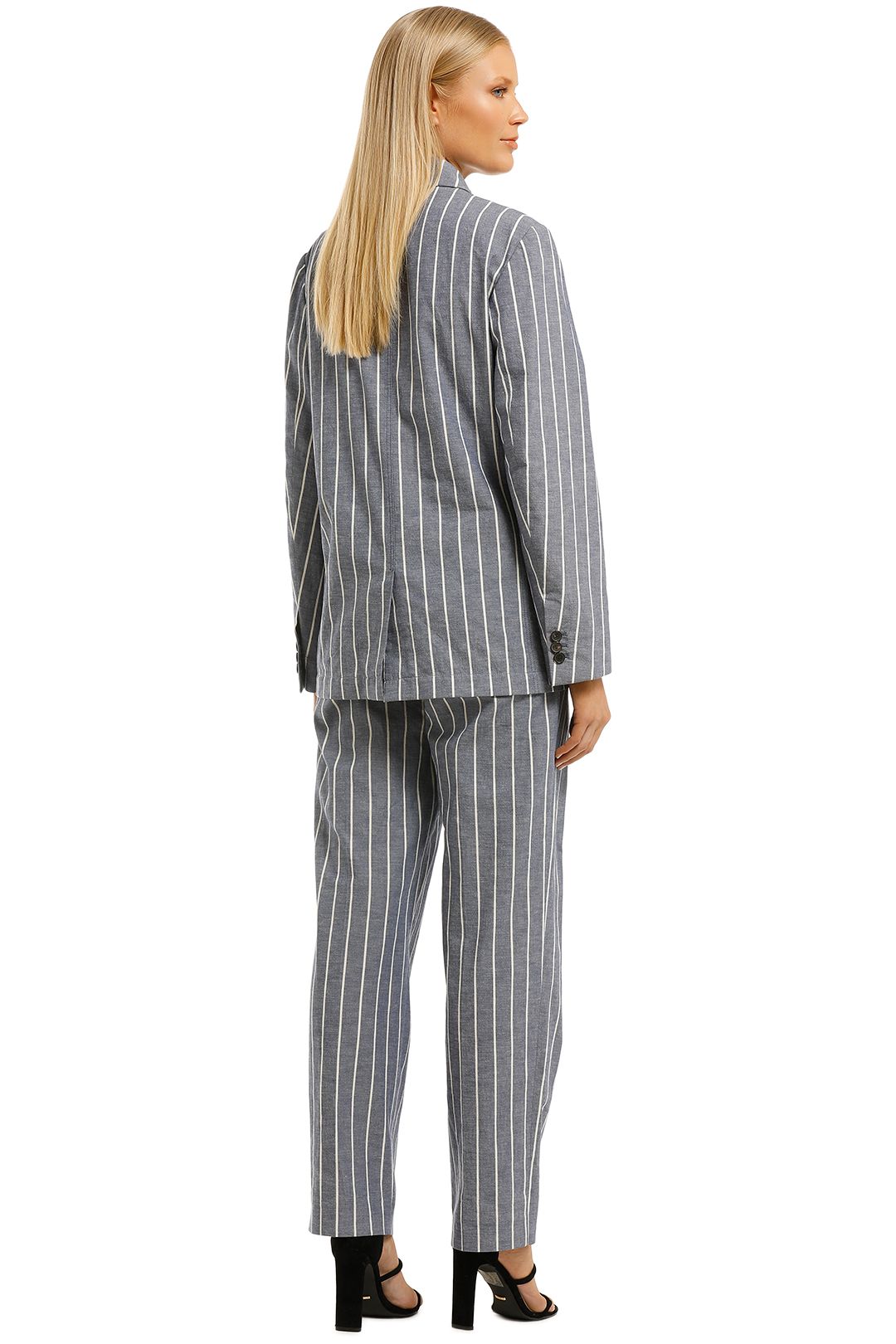 Laquintane-Double-Breasted-Jacket-and-Pant-Set-Indigo-Stripe-Back