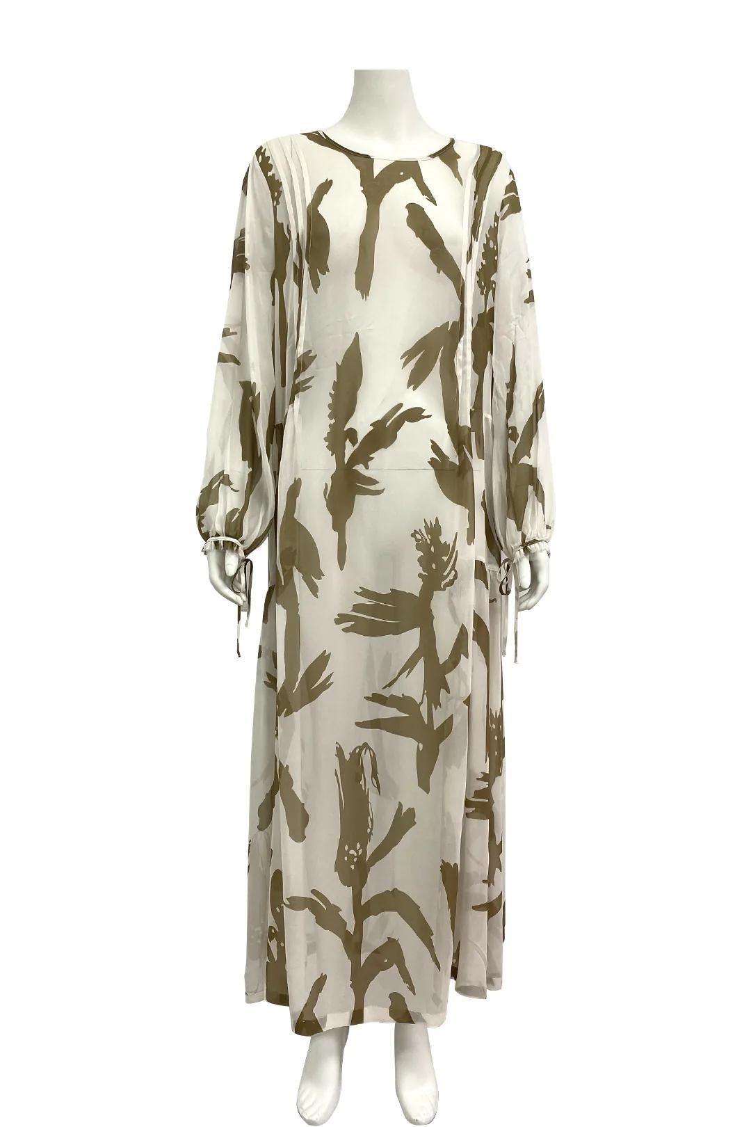 Lee Mathews - Kaftan Sheer Printed Sundress