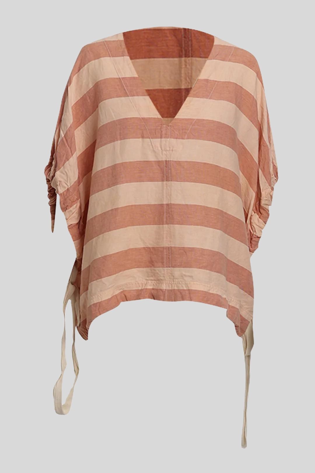 Lee Mathews - Stripe Linen Top