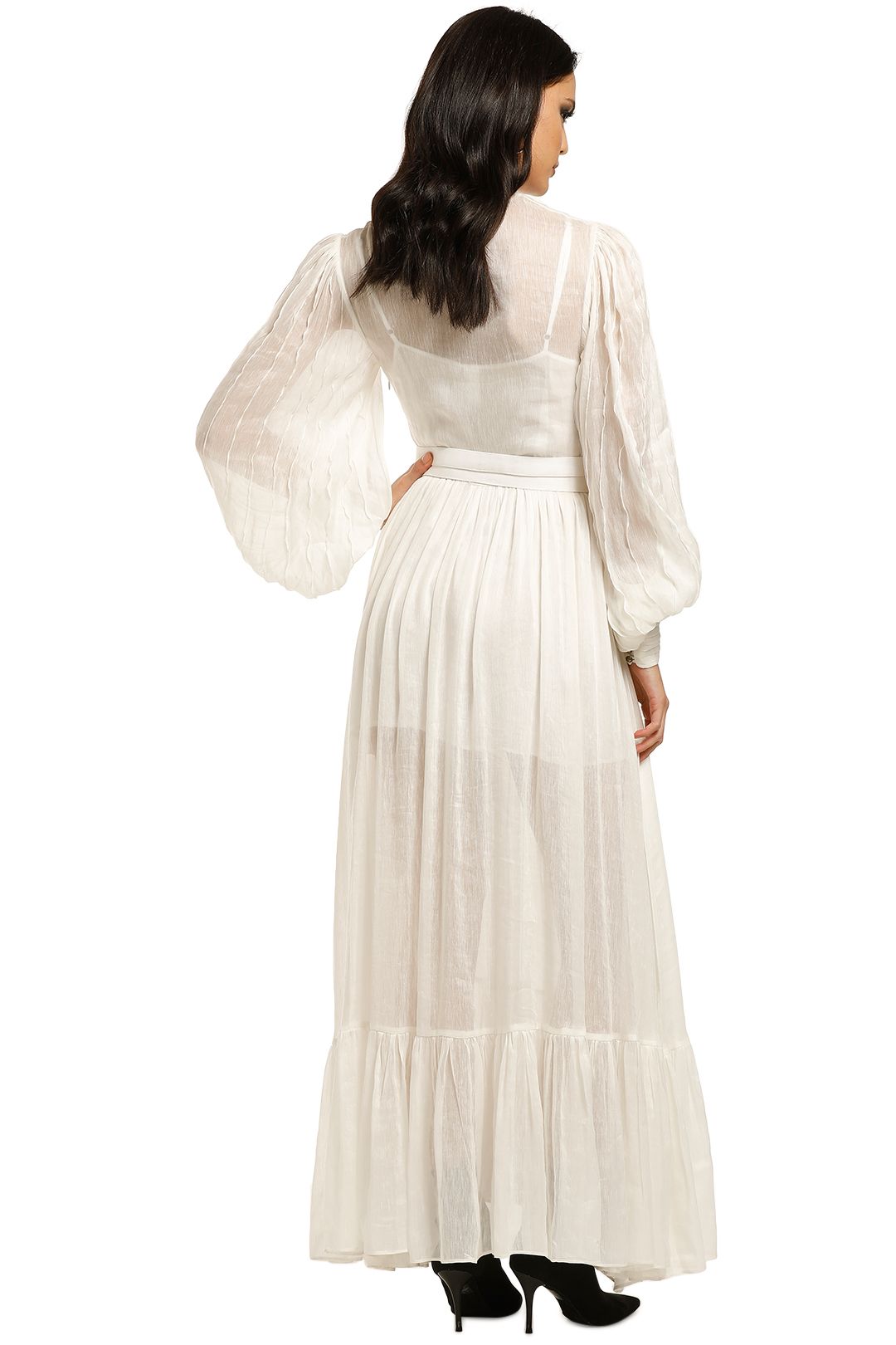 Serenity Linen Dress by LEO LIN for Hire | GlamCorner