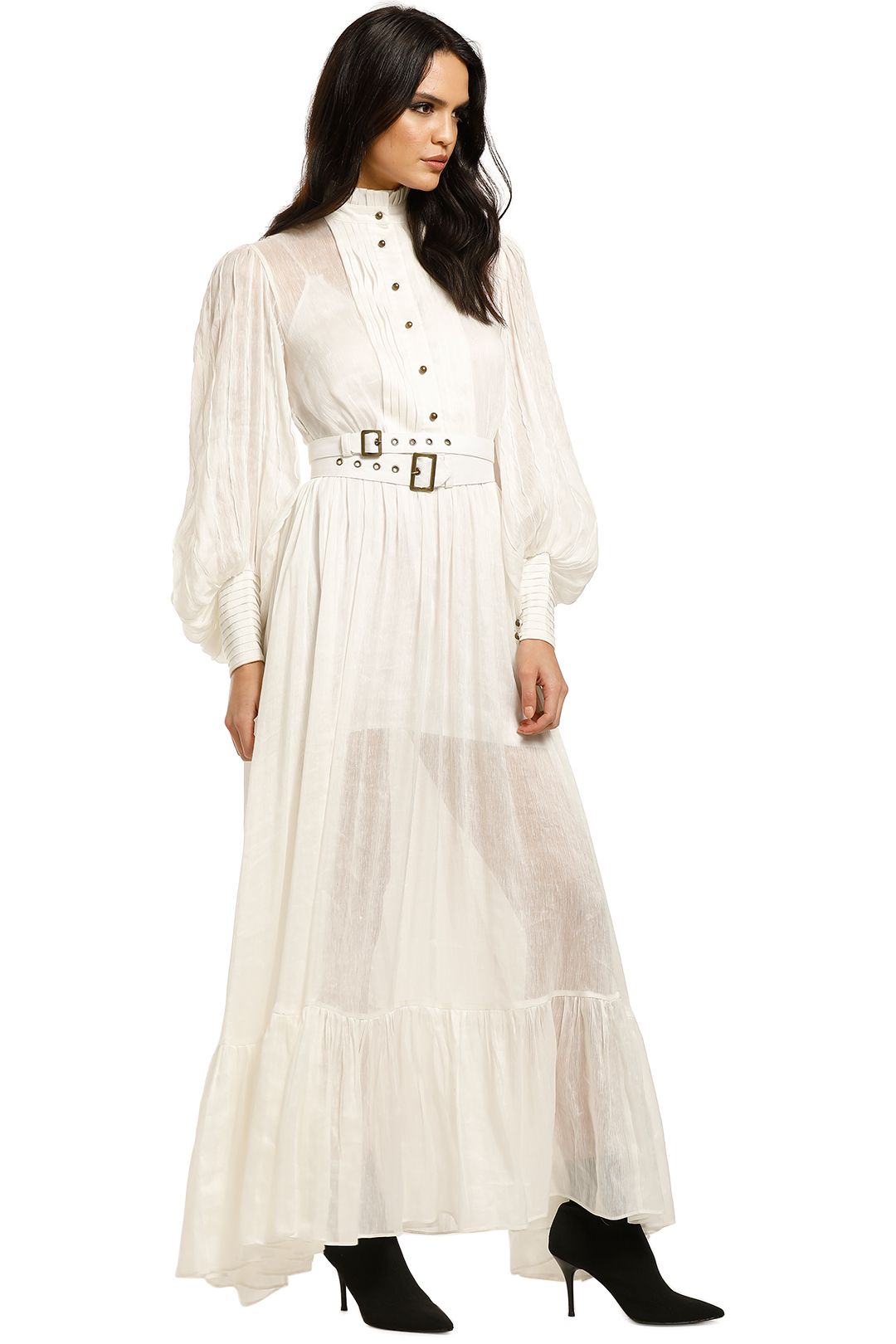 Leo-and-Lin-Serenity-Linen-Dress-White-Side