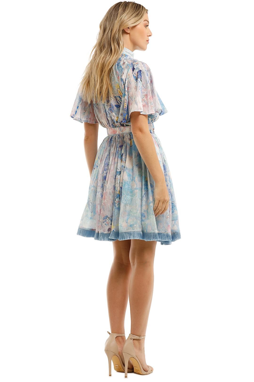 Daisy Silk Linen Mini Dress by LEO & LIN for Hire GlamCorner