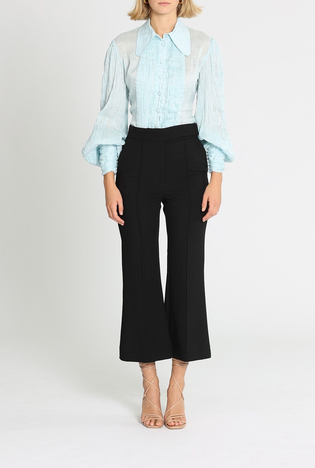 LEO LIN Cambridge Blouse Pastel Blue