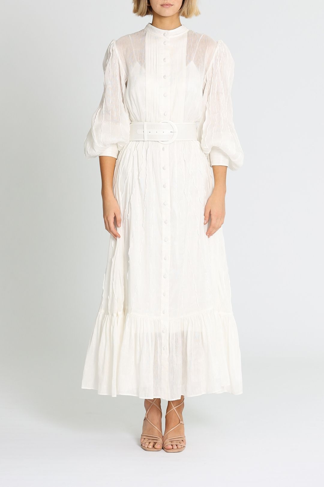 LEO LIN Cambridge Dress White Maxi