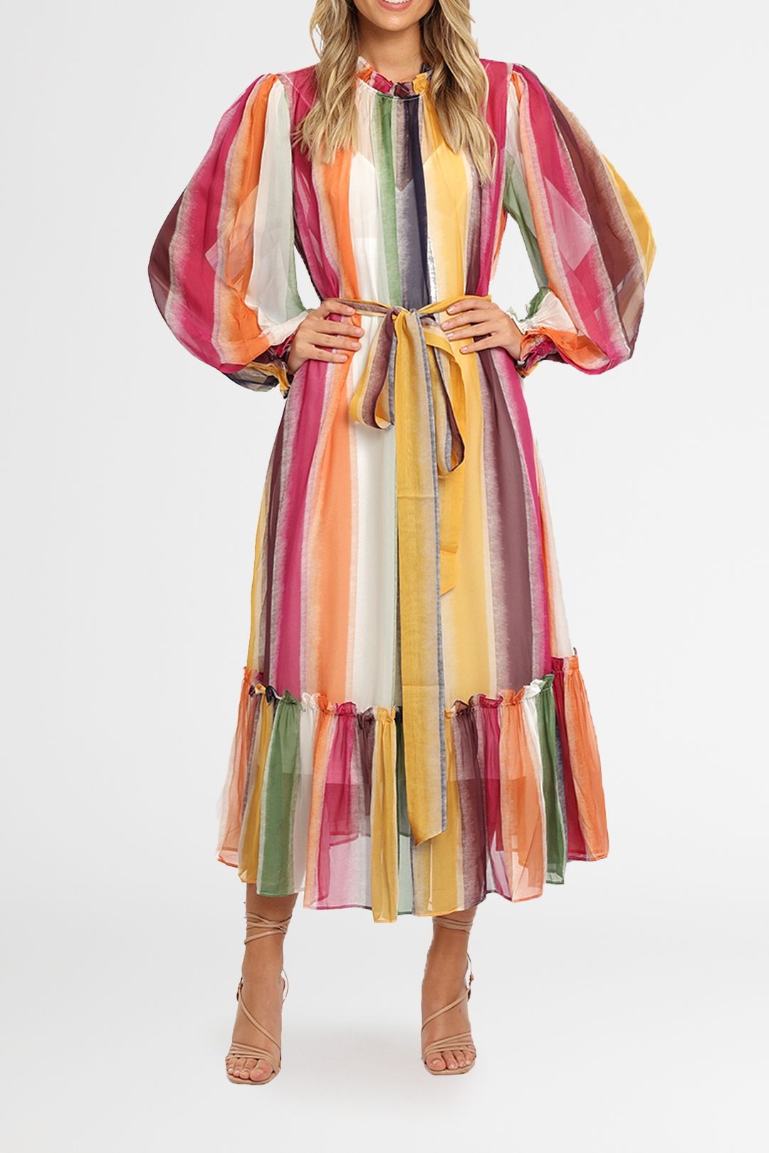 Image of Fortune Stripe Dress