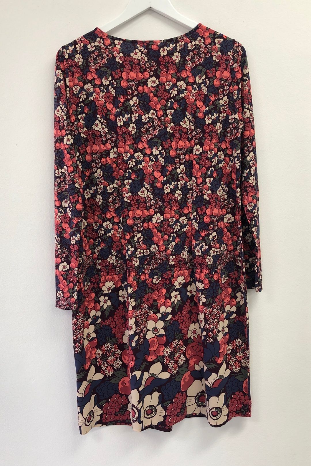 Leona Edmiston - Floral Shift Dress with Lace Bodice