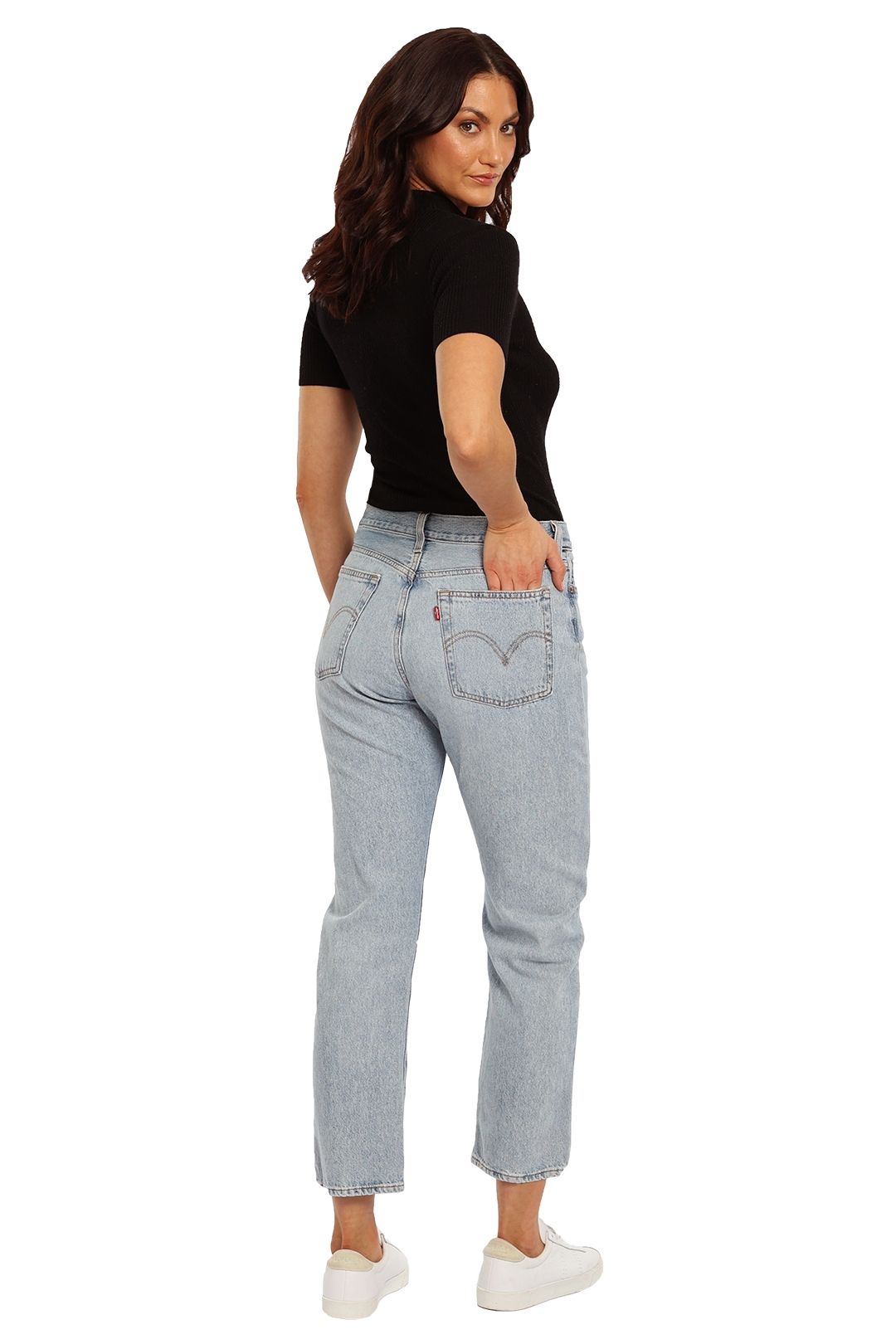Levi's Wedgie Straight Jean Cropped