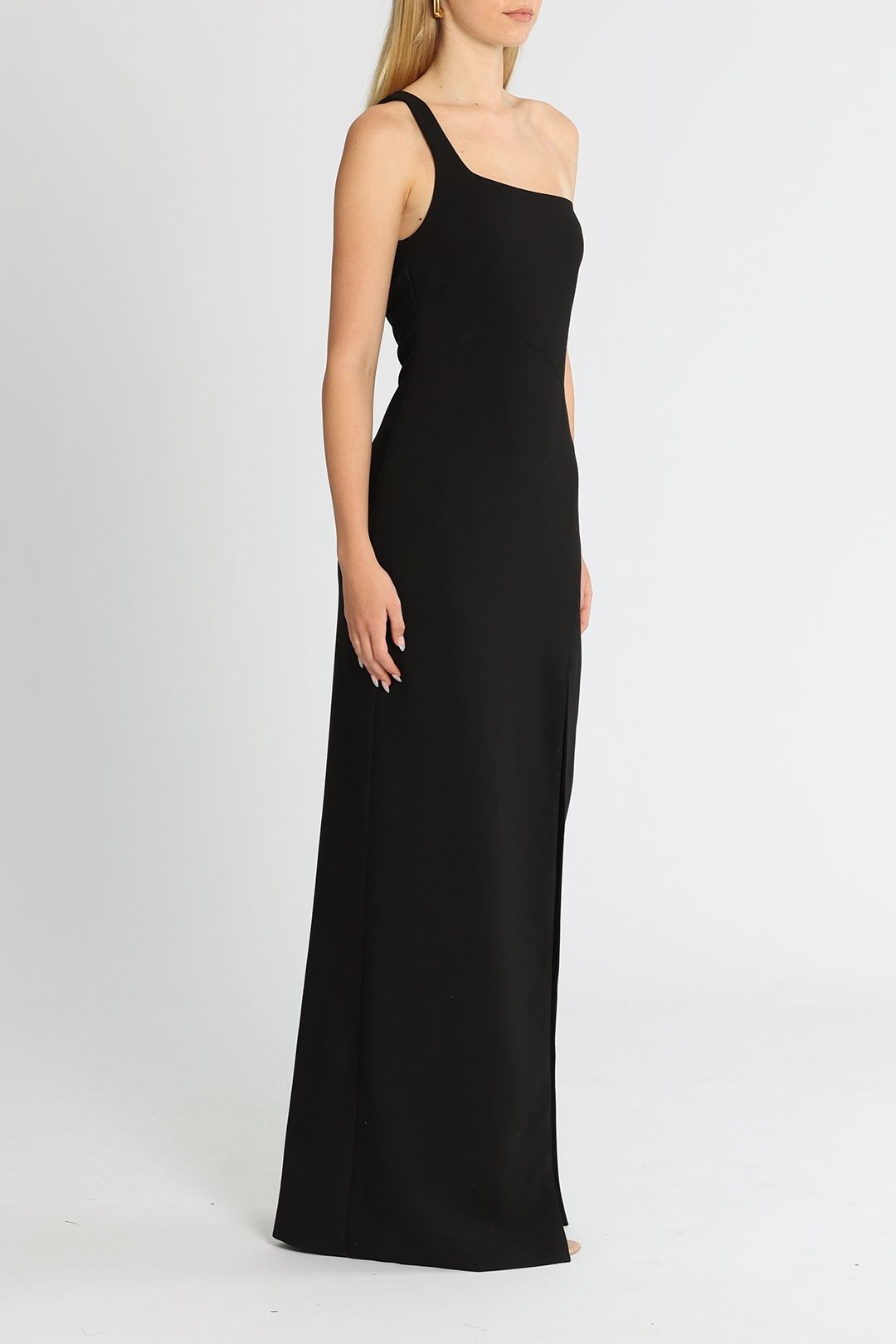 likely camden one shoulder gown