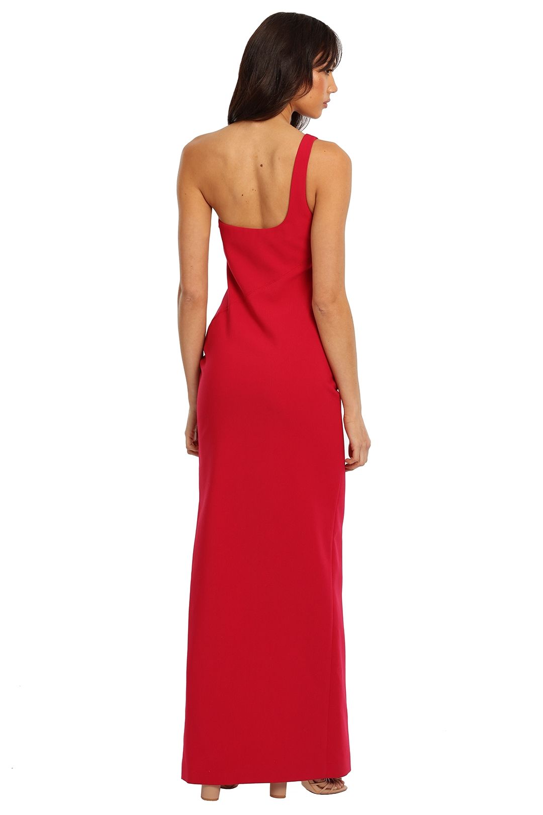 likely camden one shoulder gown